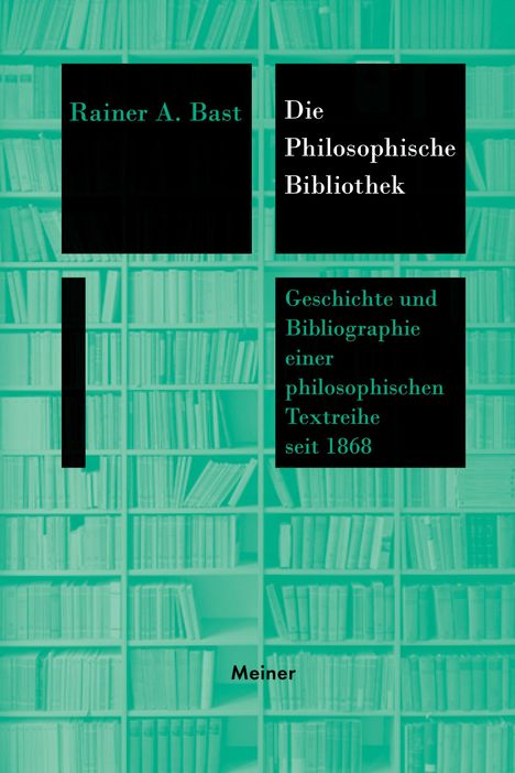 Die »Philosophische Bibliothek«, Buch