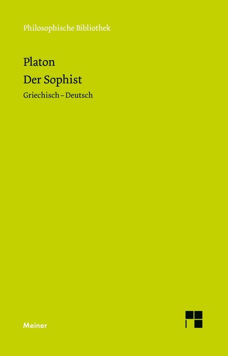 Platon: Der Sophist, Buch