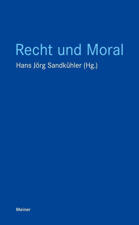 Recht und Moral, Buch