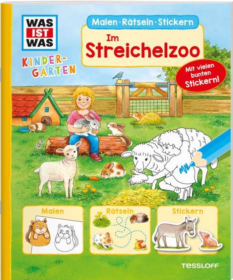Ida Wenzel: Wenzel, I: WAS IST WAS Kindergarten. Im Streichelzoo, Buch