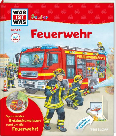 Christina Braun: WAS IST WAS Junior Band 4. Feuerwehr, Buch