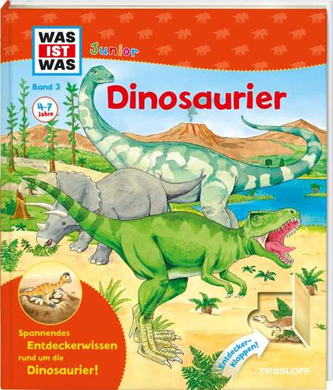 Bärbel Oftring: WAS IST WAS Junior Band 3. Dinosaurier, Buch