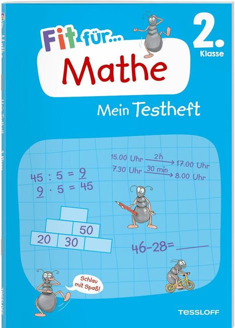 Julia Meyer: Fit für Mathe 2. Klasse. Mein Testheft, Buch