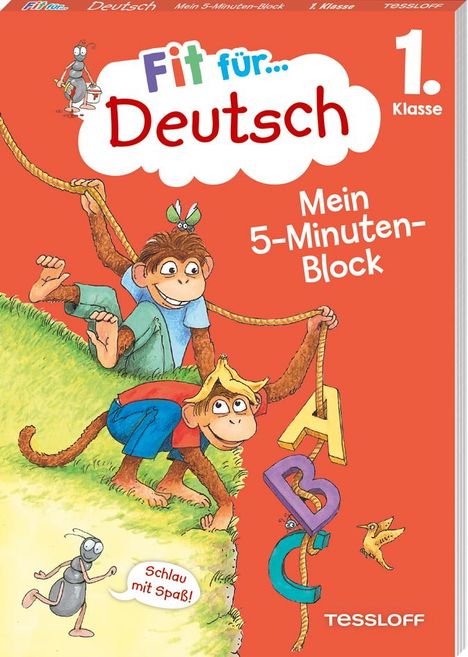 Werner Zenker: Fit für Deutsch 1. Klasse. Mein 5-Minuten-Block, Buch