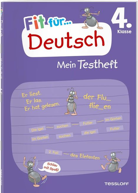 Julia Meyer: Fit für Deutsch 4. Klasse. Mein Testheft, Buch