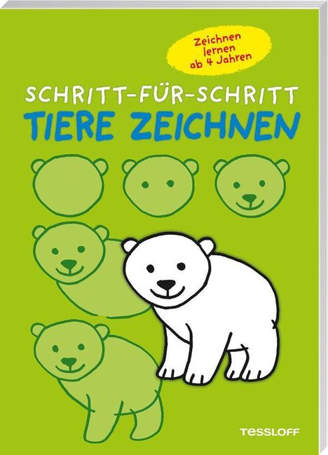 Norbert Pautner: Tiere zeichnen - Schritt-für-Schritt, Buch