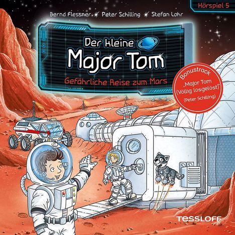 Der kleine Major Tom 05: Gefährliche Reise Zum Mars, CD