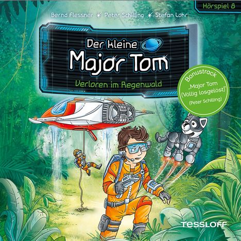 Der Kleine Major Tom 08: Verloren Im Regenwald, CD