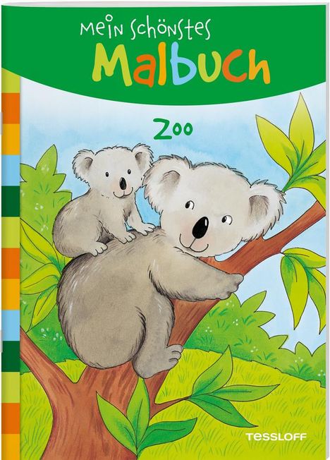 Mein schönstes Malbuch. Zoo, Buch