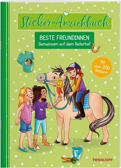 Julia Reindl: Reindl, J: Sticker-Anziehbuch. Beste Freundinnen. Gemeinsam, Buch