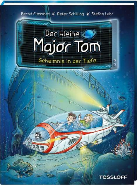 Bernd Flessner: Der kleine Major Tom. Band 18. Geheimnis in der Tiefe, Buch