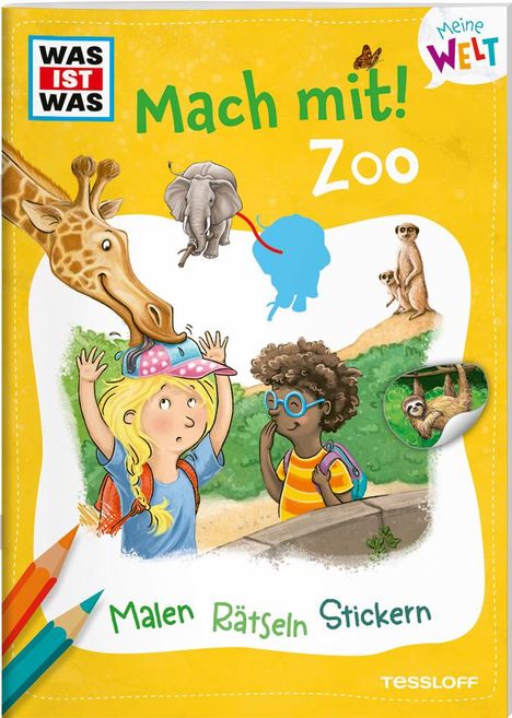 Katja Baier: WAS IST WAS Meine Welt Mach mit! Zoo, Buch