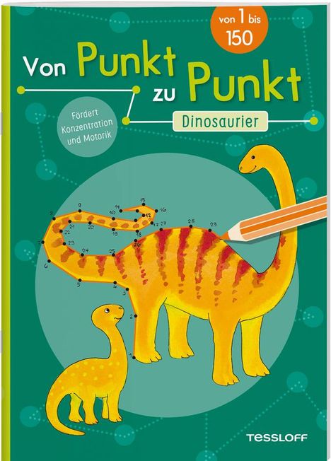 Corina Beurenmeister: Von Punkt zu Punkt. Dinosaurier, Buch