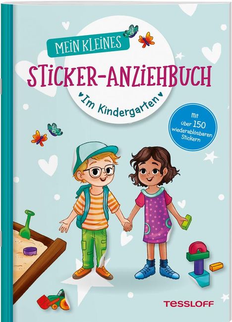 Julia Reindl: Mein kleines Sticker-Anziehbuch. Im Kindergarten, Buch