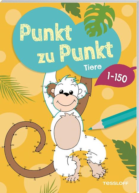 Punkt zu Punkt. Tiere. 1 bis 150, Buch