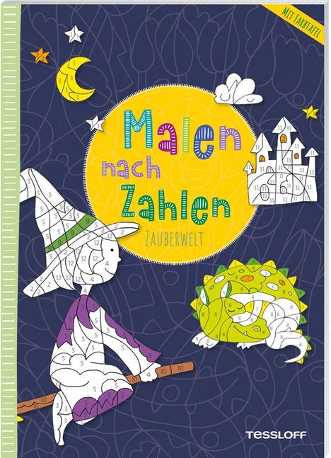 Malen nach Zahlen. Zauberwelt, Buch