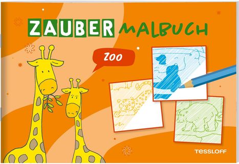 Zaubermalbuch. Zoo, Buch
