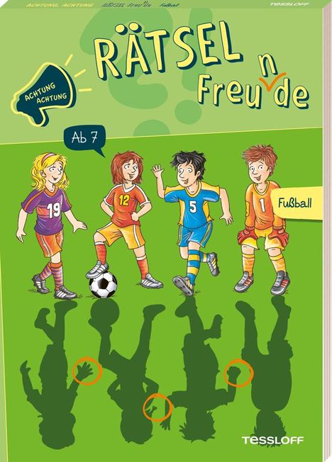 Achtung, Achtung Rätselfreu(n)de! Fußball, Buch