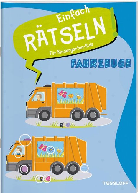 Einfach Rätseln! Für Kindergarten-Kids. Fahrzeuge, Buch