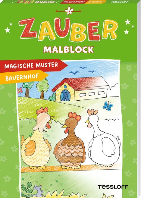 Zaubermalblock. Magische Muster. Bauernhof, Buch