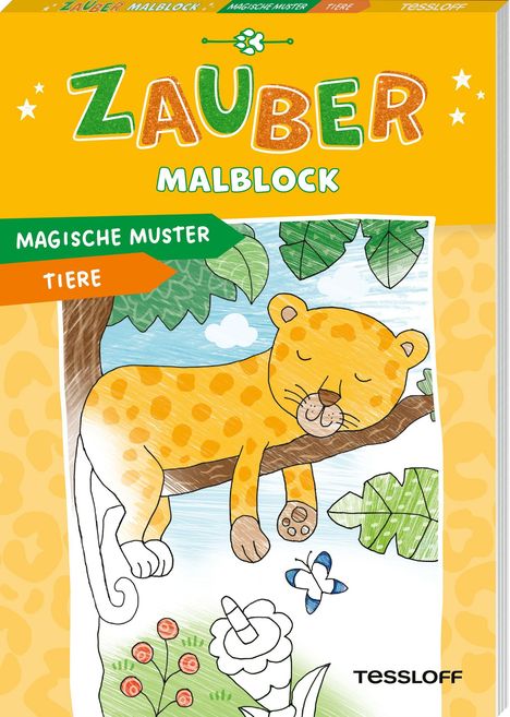Zaubermalblock. Magische Muster. Tiere, Buch
