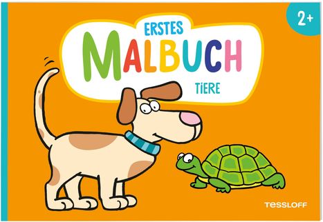 Erstes Malbuch. Tiere, Buch