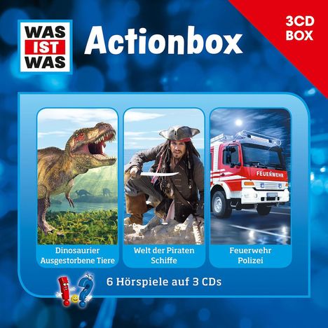 3-CD-Hörspielbox "Action und Abenteuer", 3 CDs