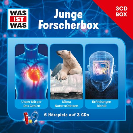 Was ist was Hörspielbox: Junge Forscher-Box, 3 CDs