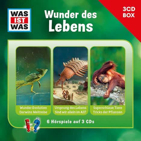 Was Ist Was 3-CD Hörspielbox Vol.10 - Leben, 3 CDs