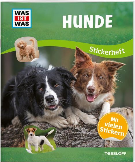 Carolin Langbein: WAS IST WAS Stickerheft Hunde, Buch