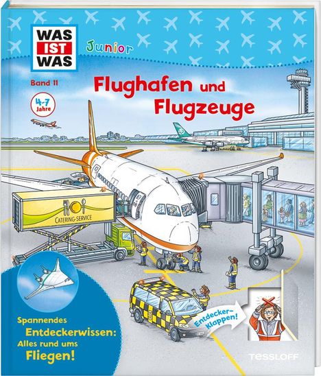 Andrea Weller-Essers: WAS IST WAS Junior Band 11 Flughafen und Flugzeuge, Buch