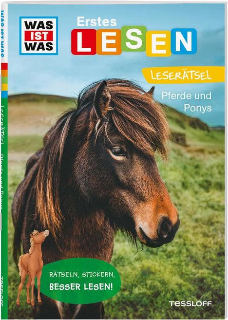 Christina Braun: WAS IST WAS Erstes Lesen. Leserätsel Pferde und Ponys, Buch