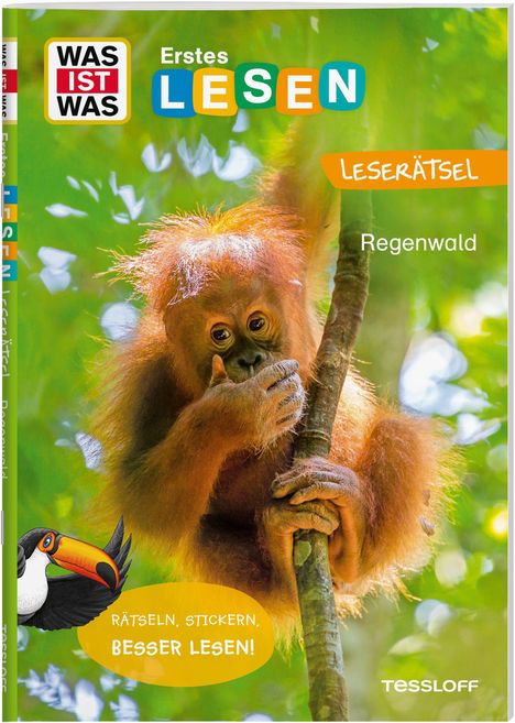 Waltraud Grill: WAS IST WAS Erstes Lesen. Leserätsel Regenwald, Buch