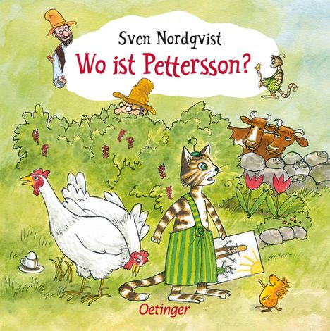 Sven Nordqvist: Wo ist Pettersson?, Buch