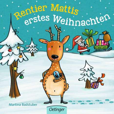 Martina Badstuber: Rentier Mattis erstes Weihnachten, Buch