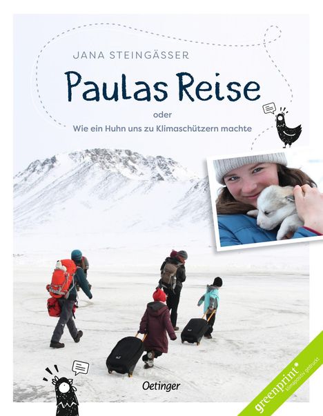 Jana Steingässer: Paulas Reise, Buch