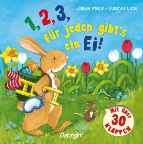 Susanne Lütje: 1,2,3 für jeden gibt´s ein Ei!, Buch