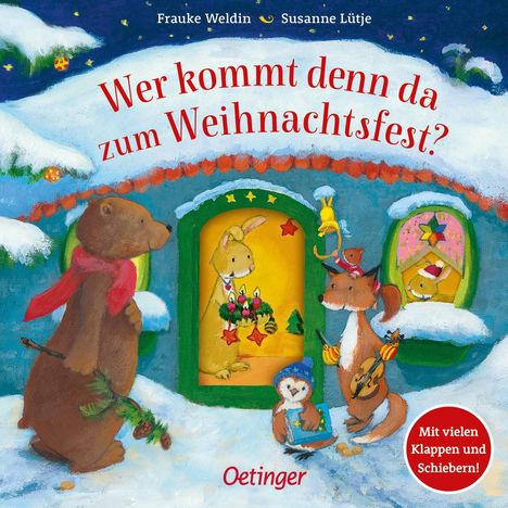Susanne Lütje: Wer kommt denn da zum Weihnachtsfest?, Buch