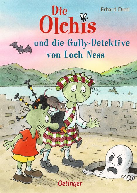 Erhard Dietl: Die Olchis und die Gully-Detektive von Loch Ness, Buch