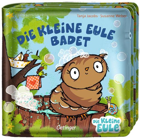 Susanne Weber: Die kleine Eule badet, Buch