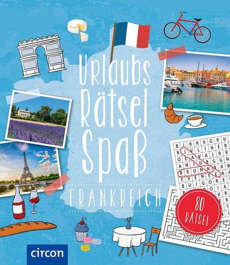 Urlaubs-Rätsel-Spaß Frankreich, Buch