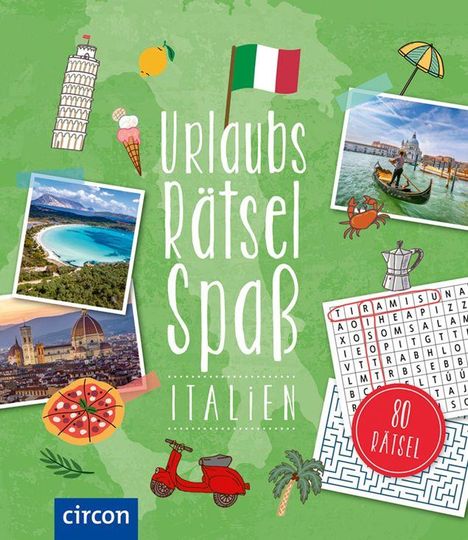 Isabella Bergmann: Urlaubsrätsel-Spaß Italien, Buch