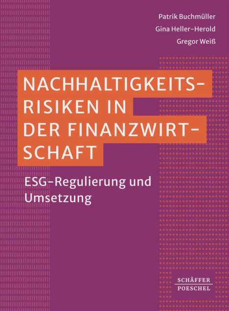 Patrik Buchmüller: Nachhaltigkeitsrisiken in der Finanzwirtschaft, Buch