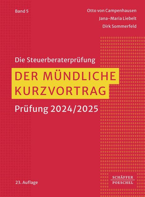 Otto Campenhausen: Der mündliche Kurzvortrag, Buch