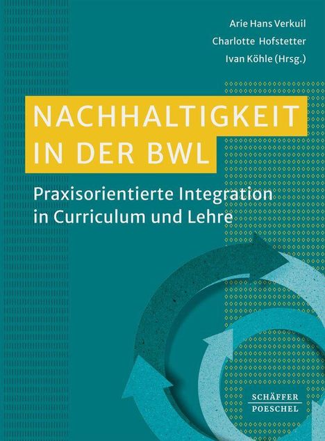 Buchtitel: "NACHHALTIGKEIT IN DER BWL". Herausgeber: Arie Hans Verkuil, Charlotte Hofstetter, Ivan Köhle.