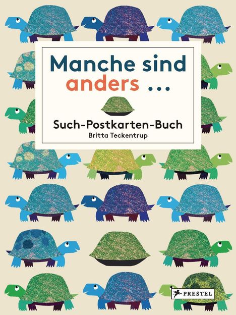 Britta Teckentrup: Manche sind anders... Postkarten-Buch, Buch