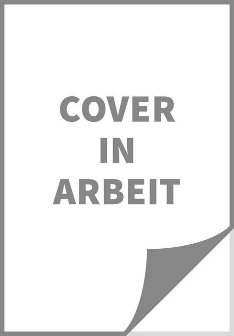 "Cover in Arbeit" steht in großer, dunkler Schrift auf weißem Hintergrund. Unten rechts eine umgeblätterte Ecke.