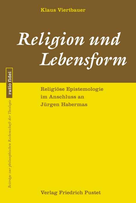Klaus Viertbauer: Religion und Lebensform, Buch