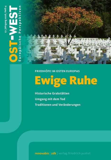 Titel: Ewige Ruhe. Untertitel: Historische Grabstätten, Umgang mit dem Tod, Traditionen und Veränderungen. Friedhof mit Bäumen.