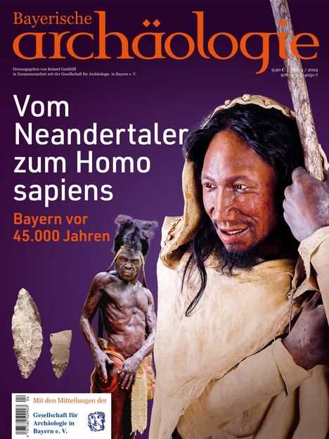 Vom Neandertaler zum Homo sapiens. Bayern vor 45.000 Jahren., Buch